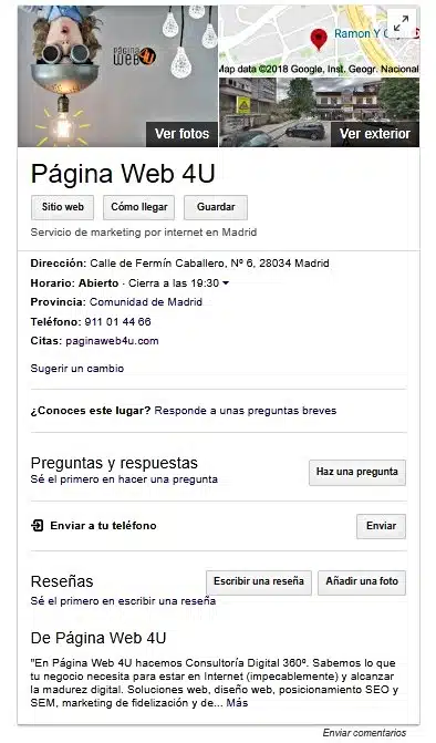 Google My Business SEO Local