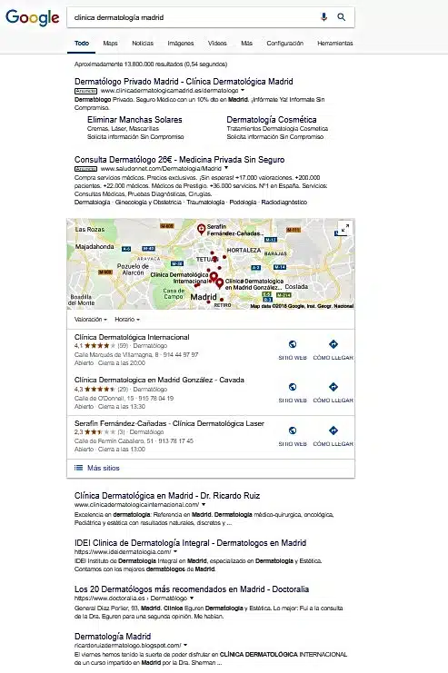 SEO local Google